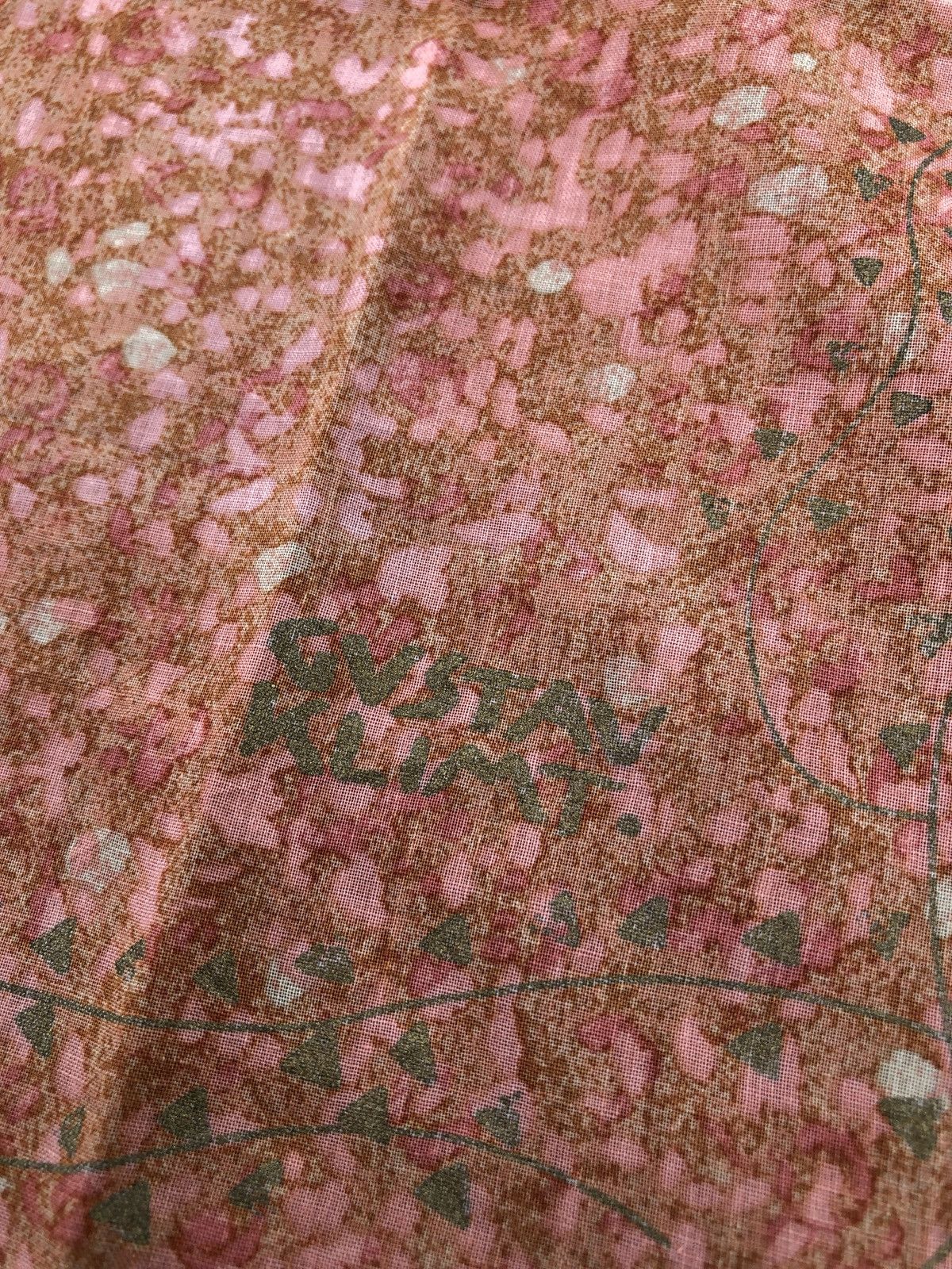 Designer Vintage Artwork Gustav Klimt Handkerchief Neckerchief Size ONE SIZE - 4 Thumbnail