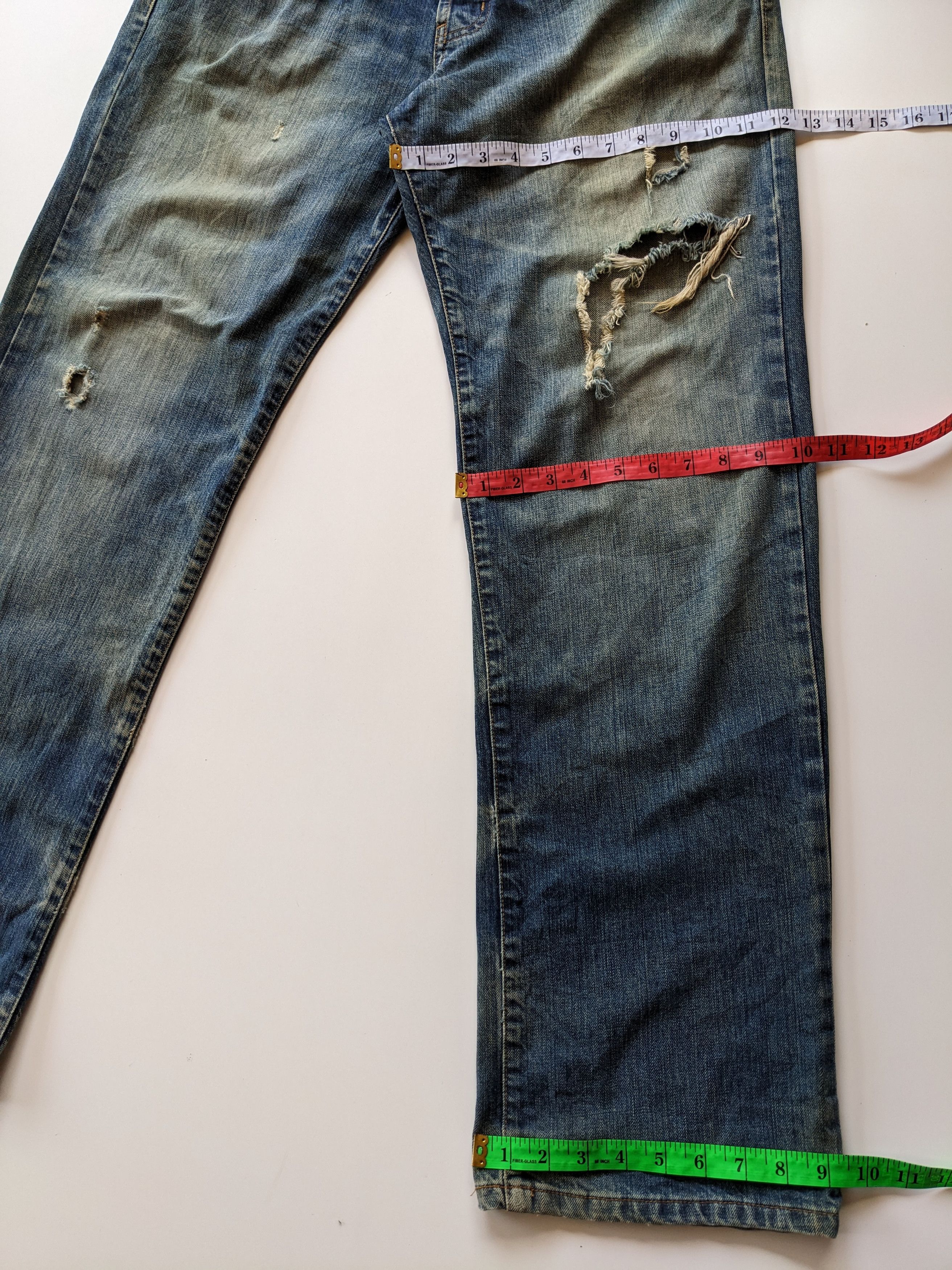 Stussy Vintage Stussy Garment workgear distressed jeans Size US 34 / EU 50 - 11 Thumbnail