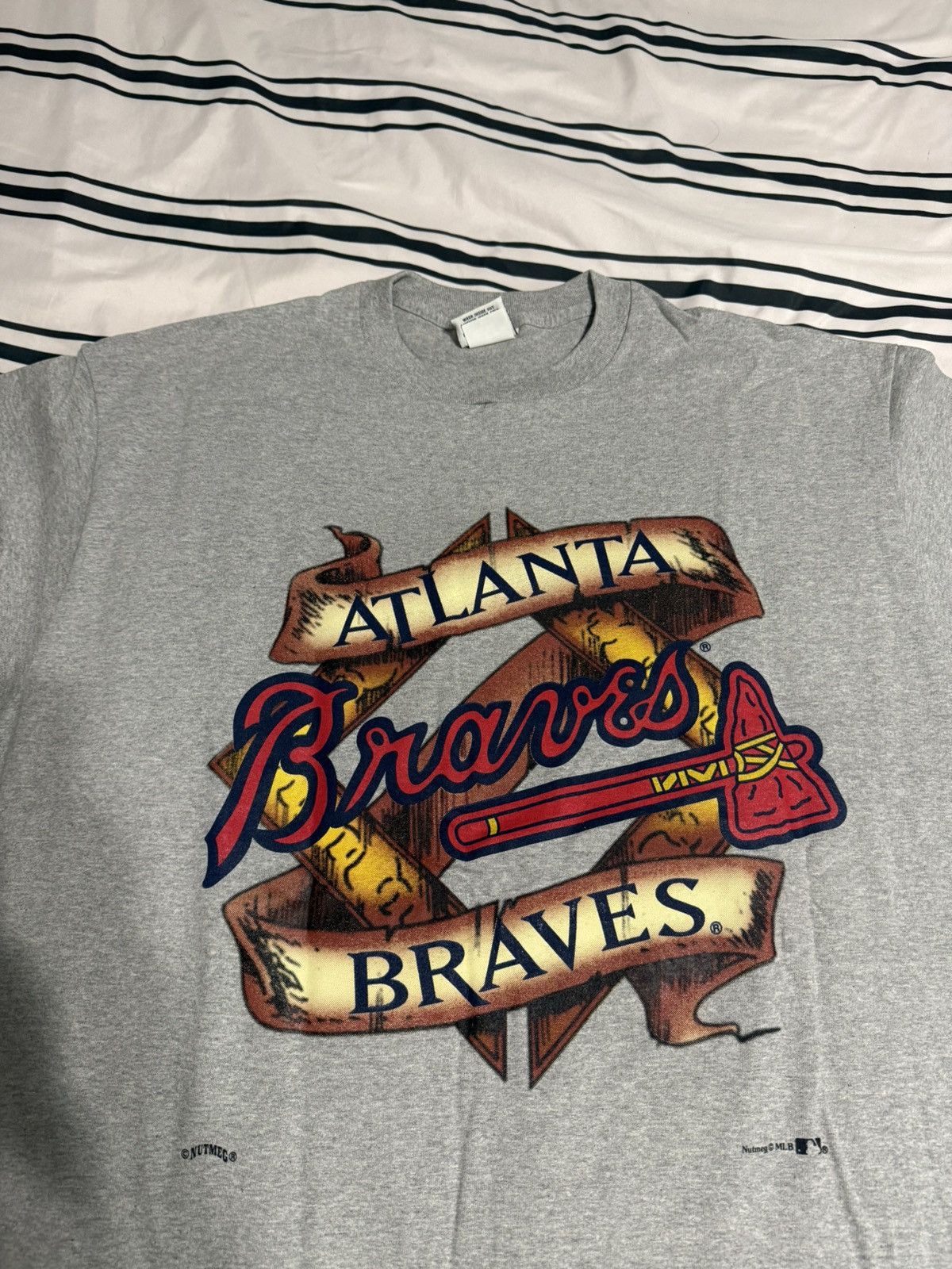 Nutmeg Atlanta Braves Nutmeg Size US XL / EU 56 / 4 - 2 Thumbnail