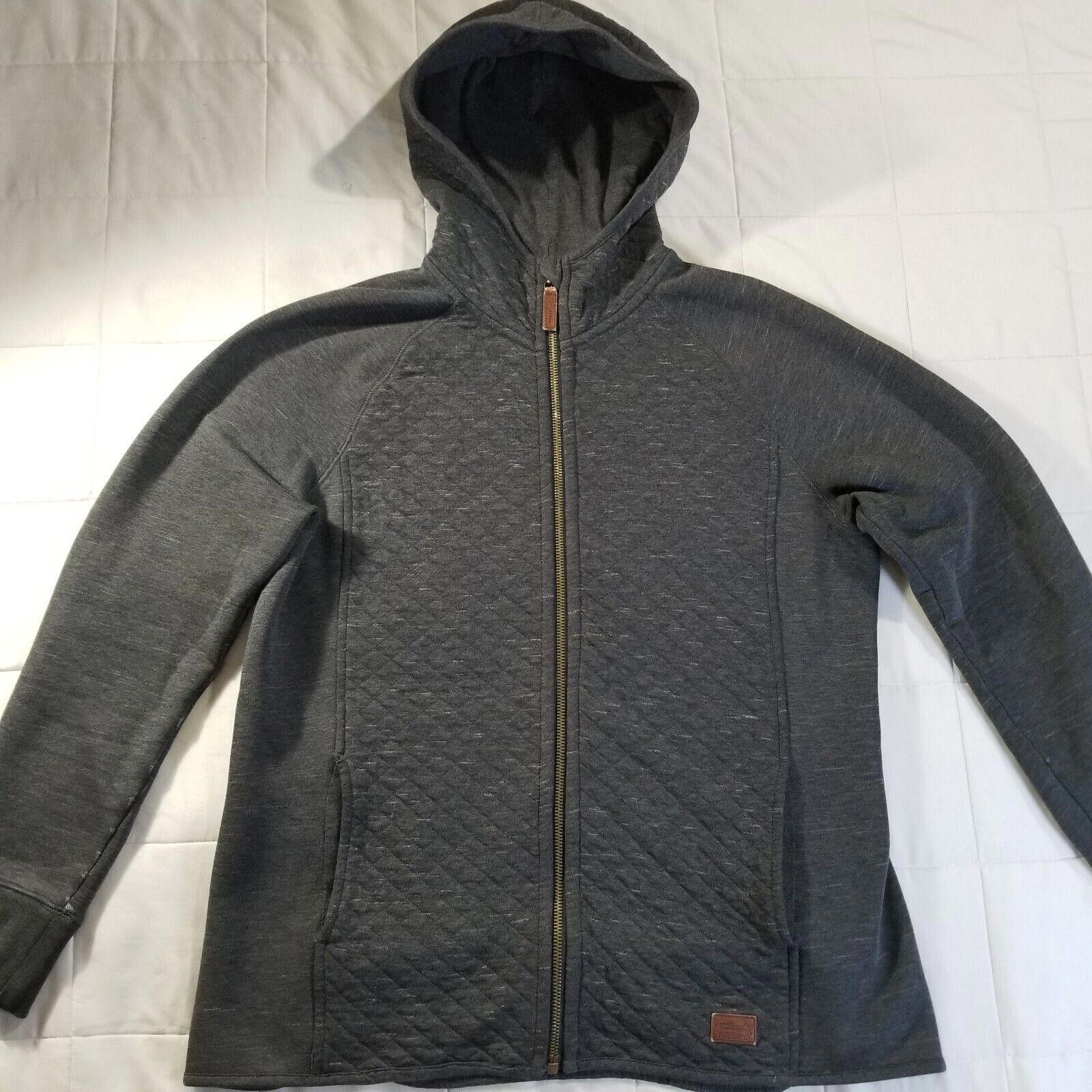 L.L. Bean LL Bean Small Gray Light Quilted Zip Up Hooded Jacket Size S / US 4 / IT 40 - 9 Thumbnail