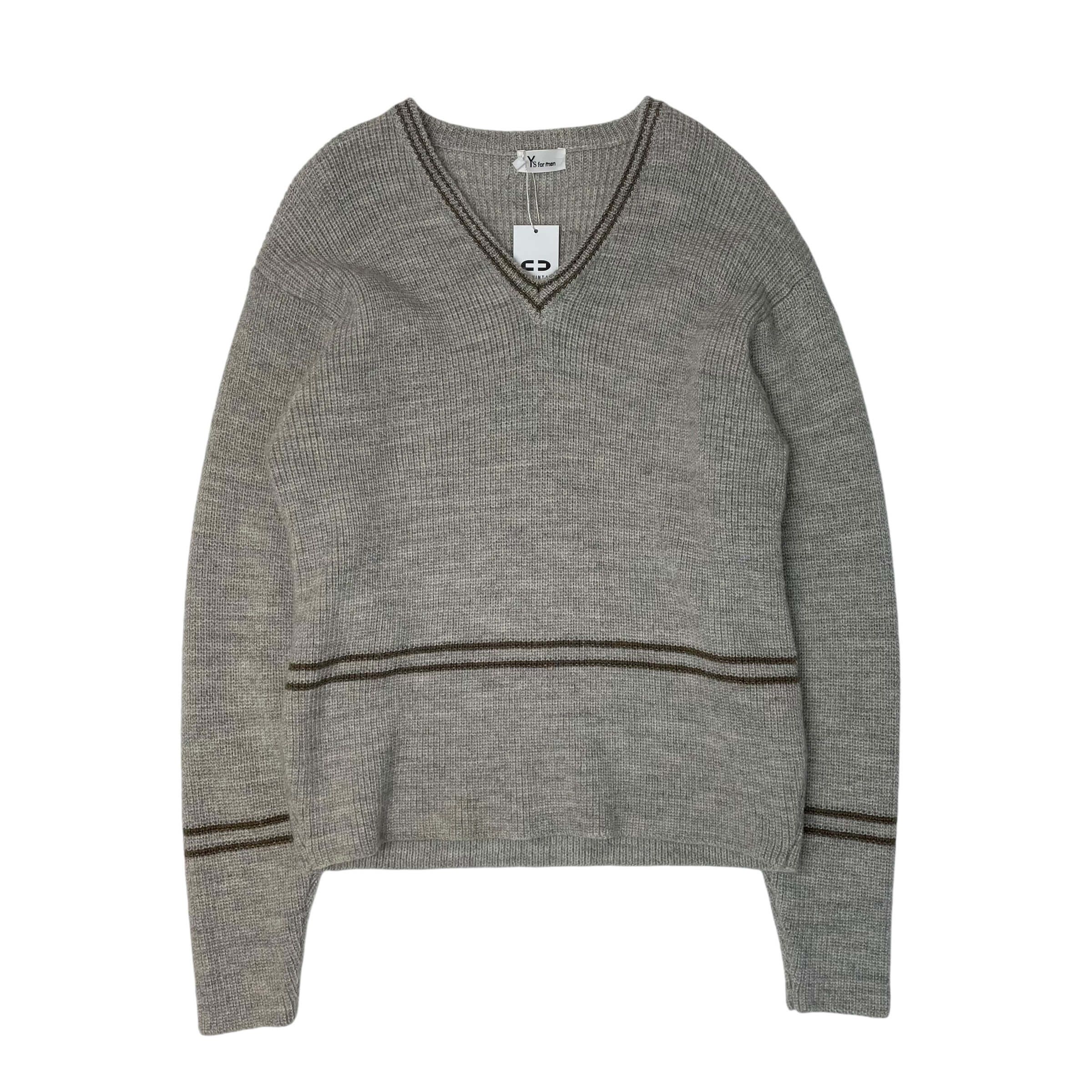 90s Y's for men vneck knit