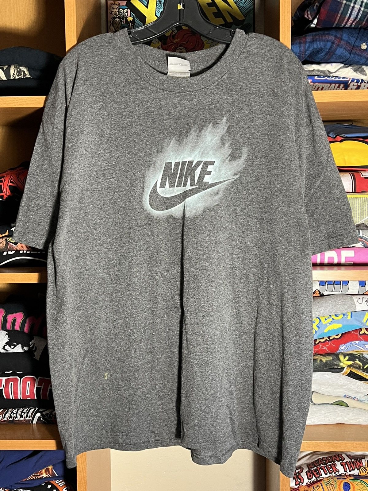 Nike Vintage Y2K Nike Go Like Hell Flame Tee Size US XL / EU 56 / 4 - 1 Thumbnail