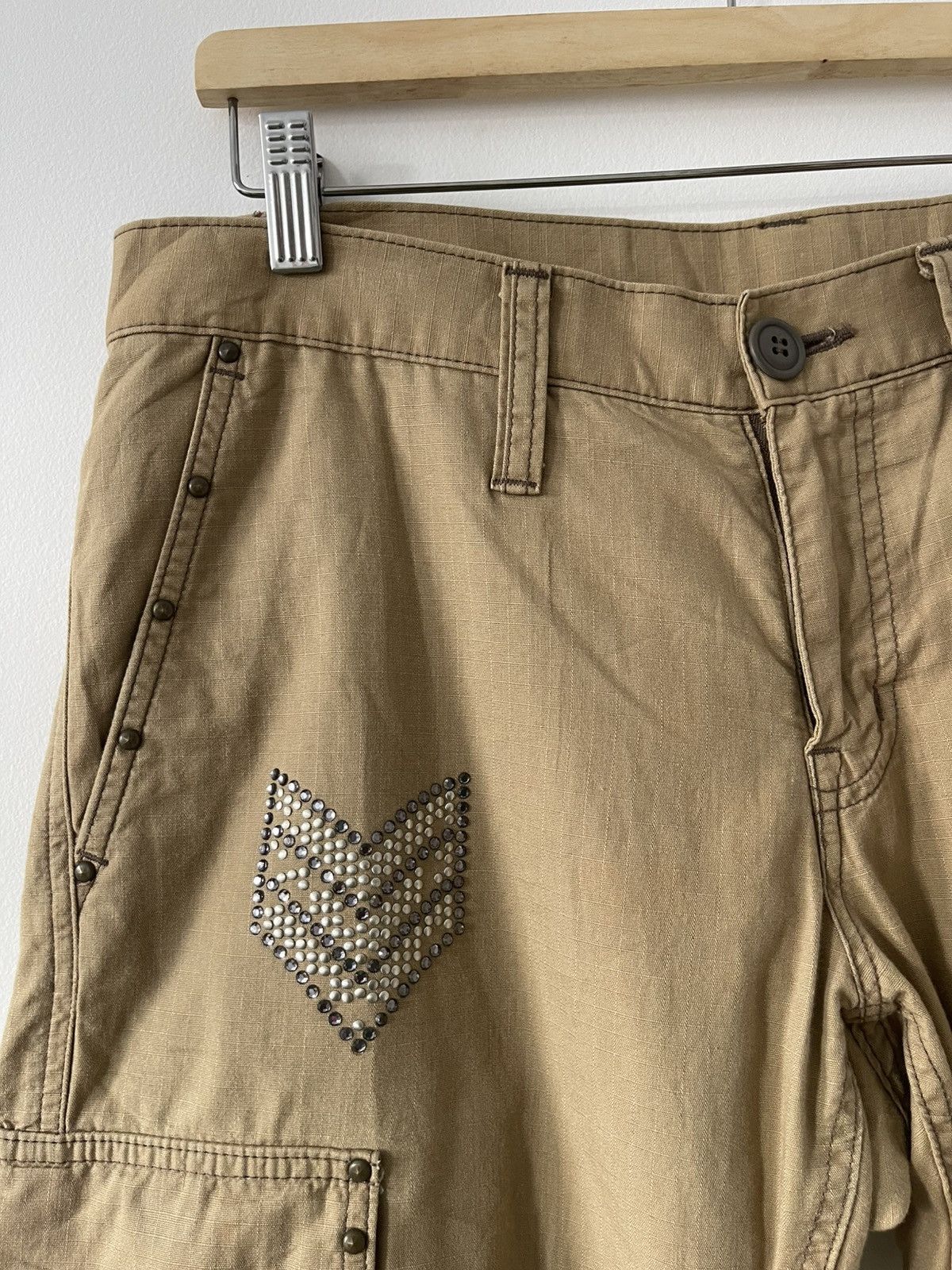Seditionaries Rare Vintage RATTLE TRAP Japan Parachute Bondage Cargo Pant Size US 34 / EU 50 - 12 Thumbnail