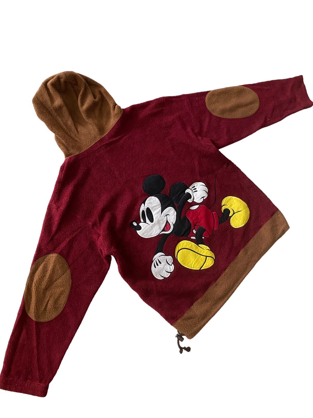 Mickey Mouse × Vintage Vintage Mickey Mouse Big logo oversized Sherpa Hoodie Size US L / EU 52-54 / 3 - 8 Thumbnail