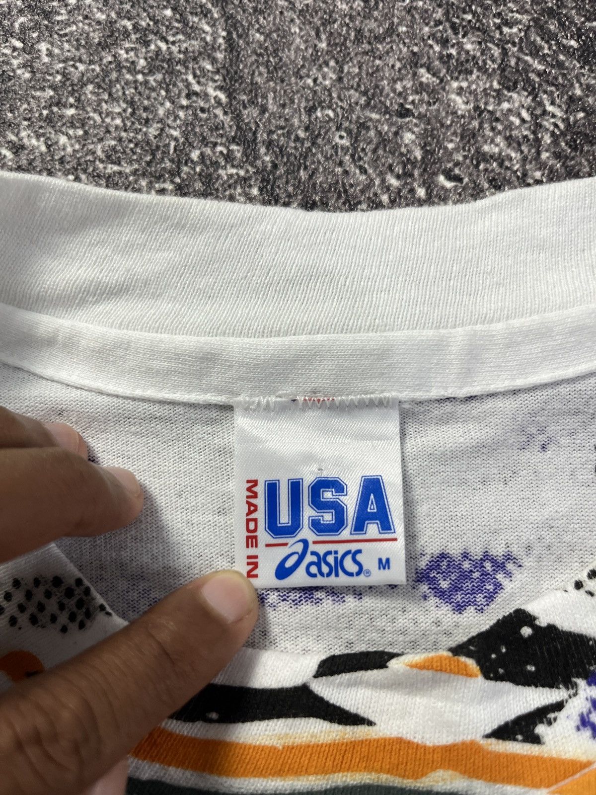 Asics Asics vintage aop tshirt Size US M / EU 48-50 / 2 - 4 Thumbnail