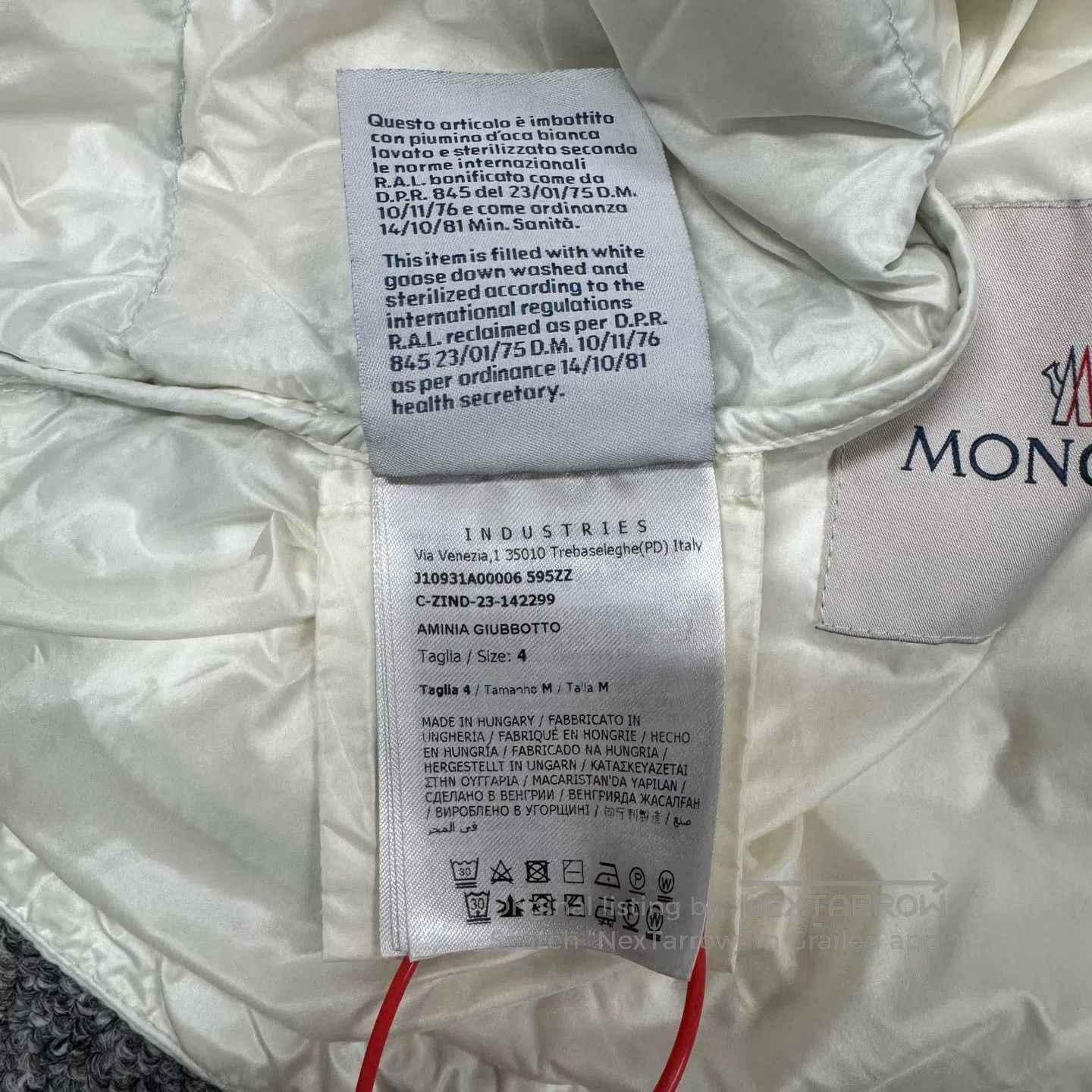 Moncler Moncler size 4 Aminia Collar-front down jacket| Size XL / US 12-14 / IT 48-50 - 8 Thumbnail