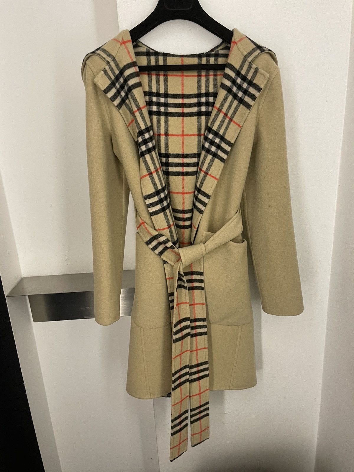 Burberry Reversible wool coat Size XS / US 0-2 / IT 36-38 - 2 Thumbnail