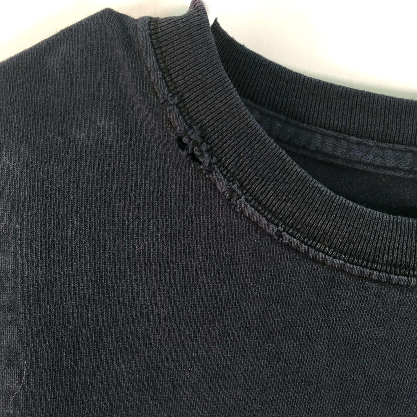 Jerzees VINTAGE Jerzees US Navy Graphic T-Shirt Black Adult XL Short Sleeve Size US 36 / EU 52 - 3 Thumbnail