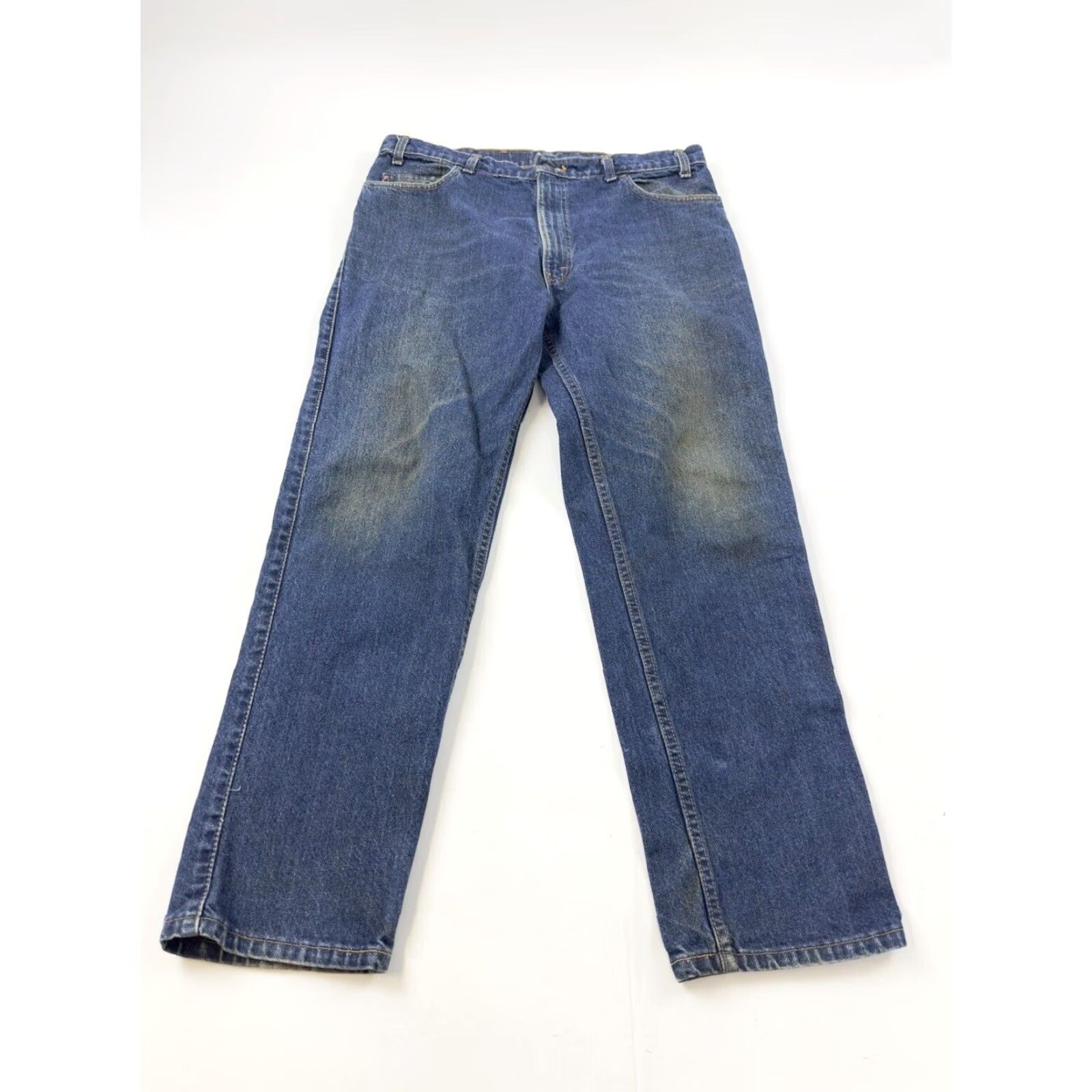 Levi's VINTAGE Levi's 540 Jeans Regular Men 36 Blue 80s 90s Distressed Straight Denim Pants 29in Inseam Size US 36 / EU 52 - 2 Thumbnail