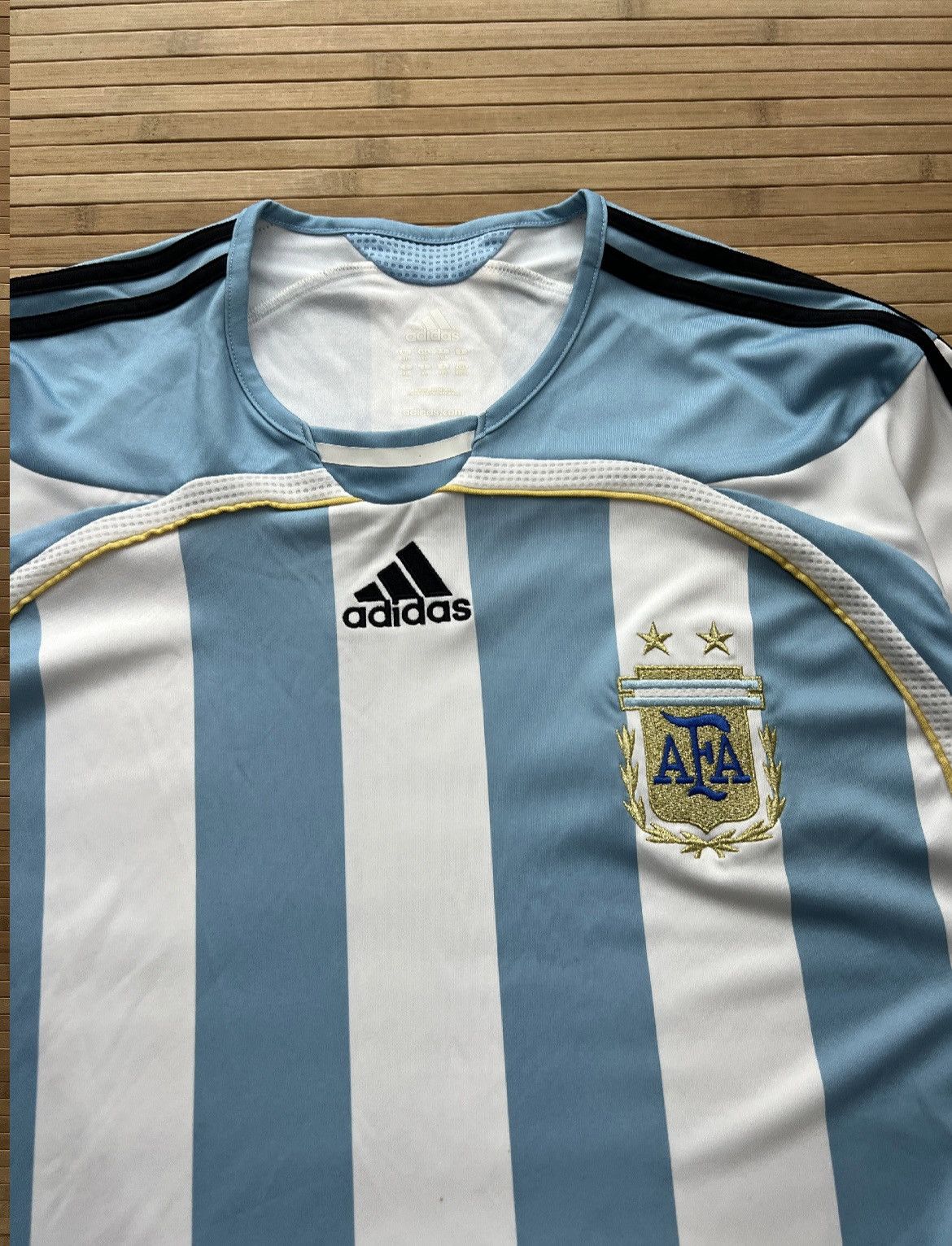 Adidas Argentina 2006 Home Kit Size US XL / EU 56 / 4 - 2 Thumbnail