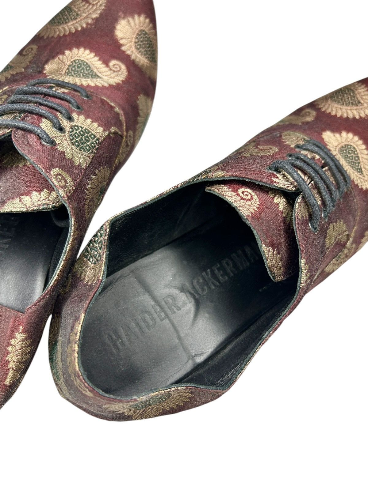 Haider Ackermann S/S 12 Paisley Mules Size US 9 / IT 39 - 7 Thumbnail