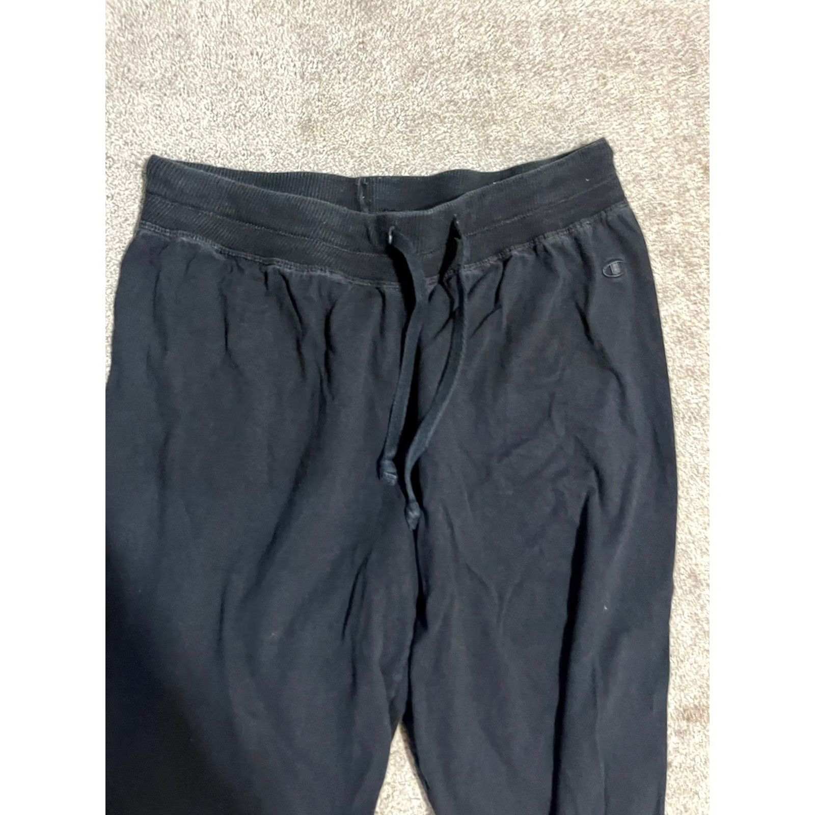Champion Champion Capri Sweatpants Medium Black Women's Crop Size 32" / US 10 / IT 46 - 2 Thumbnail