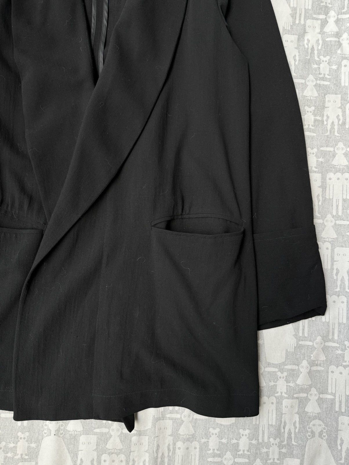 Ann Demeulemeester Ann Demeulemeester SS08 Kimono Oversized Wrap Long Jacket Size US XS / EU 42 / 0 - 3 Thumbnail
