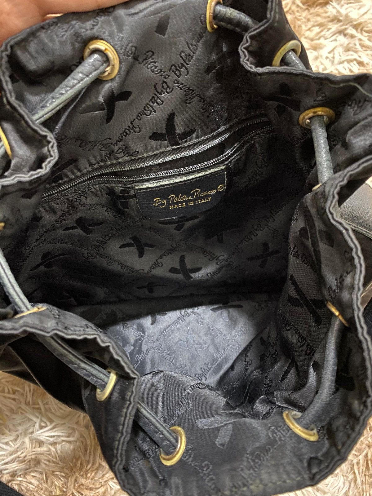 Paloma Picasso ➡️ Vintage Paloma Picasso Bucket Bag – Made in Italy – Size ONE SIZE - 3 Thumbnail