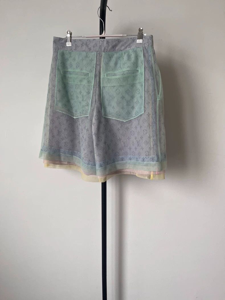 Louis Vuitton Louis Vuitton Logo Satin Shorts Size US 38 / EU 54 - 2 Thumbnail