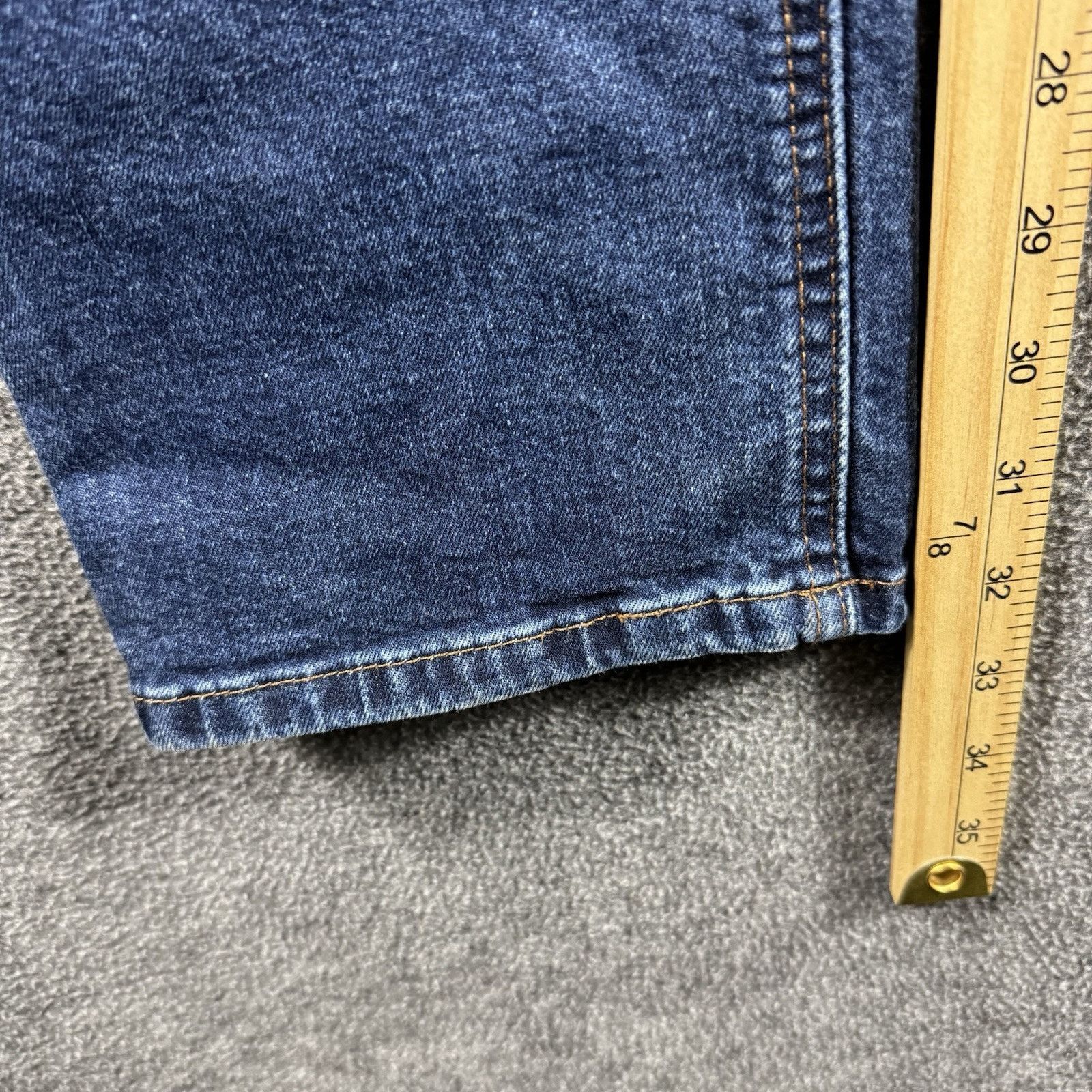 Mott & Bow Mott & Bow Boyfriend Jeans Women 30x32 Blue Denim Dark Wash Size 30" / US 8 / IT 44 - 3 Thumbnail