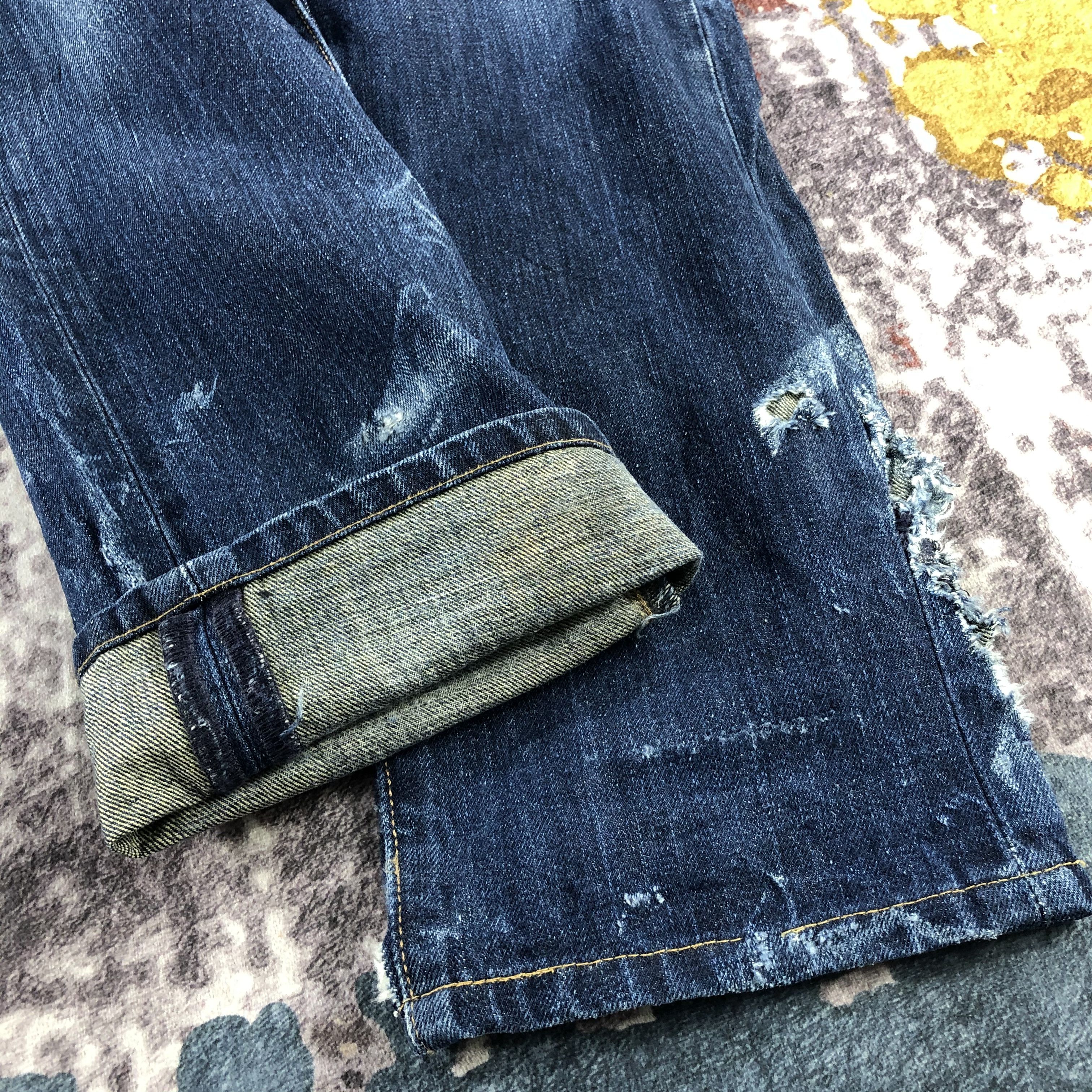 Levi's Vintage Blue Wash Levis 501 Jeans-JM2809 Size US 29 - 8 Thumbnail