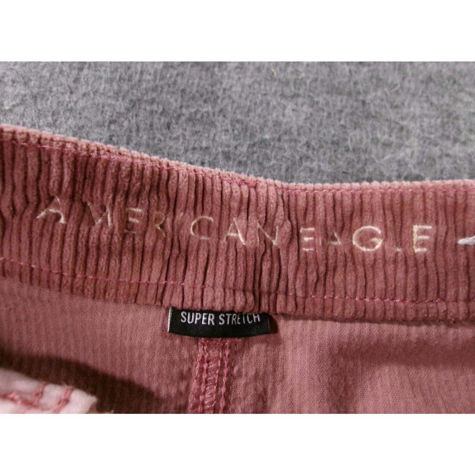 American Eagle Outfitters American Eagle Skirt Womens 0 Long Corduroy High Rise Zip Front Super Stretch Pink Retro Preppy Casual Size 25" / US 0 / IT 36 - 6 Thumbnail