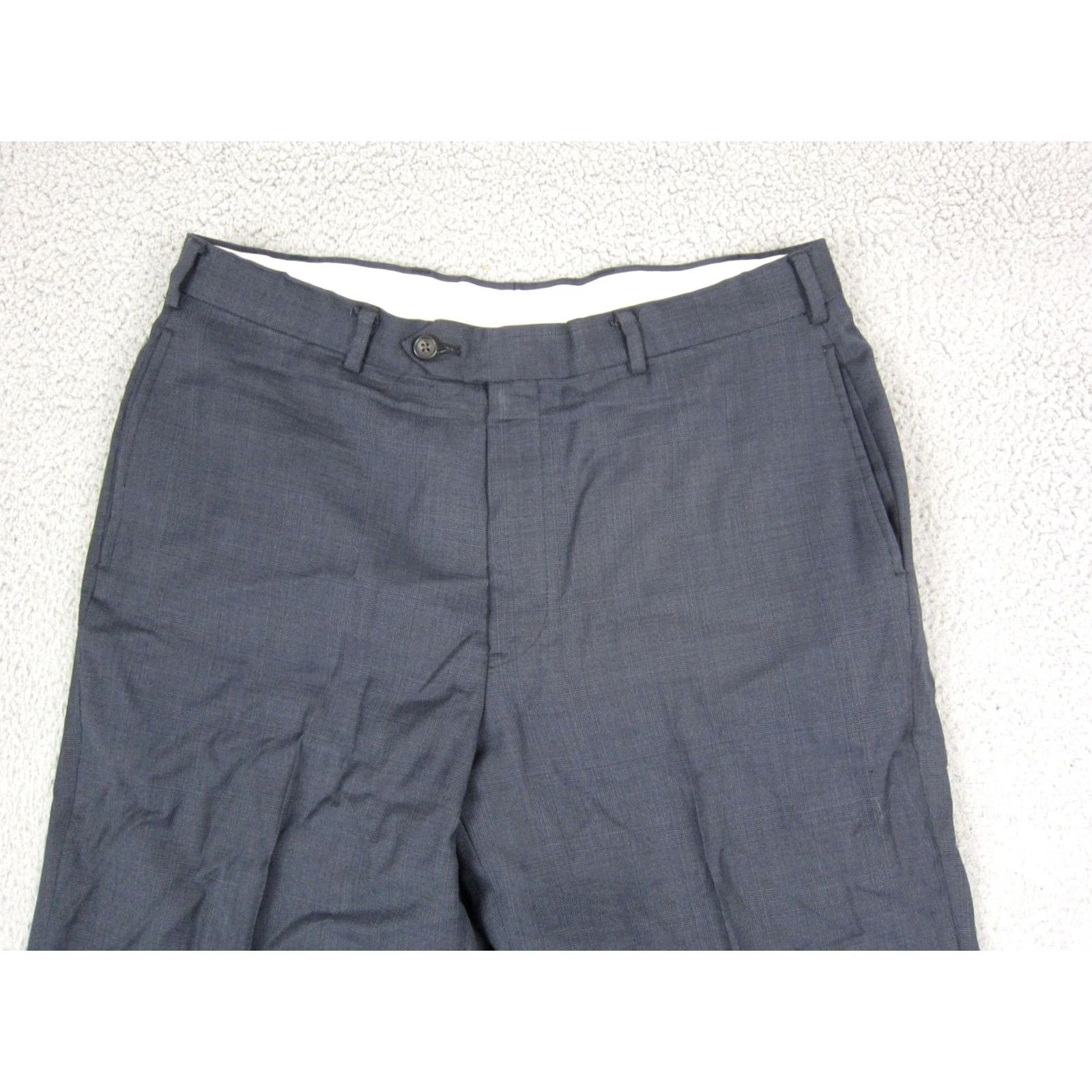 Brooks Brothers Brooks Brothers Pants Mens 36x31 Wool Formal Dress Pants Black 90s Regular Straight Pockets 346 Madison Fit Size US 36 / EU 52 - 2 Thumbnail