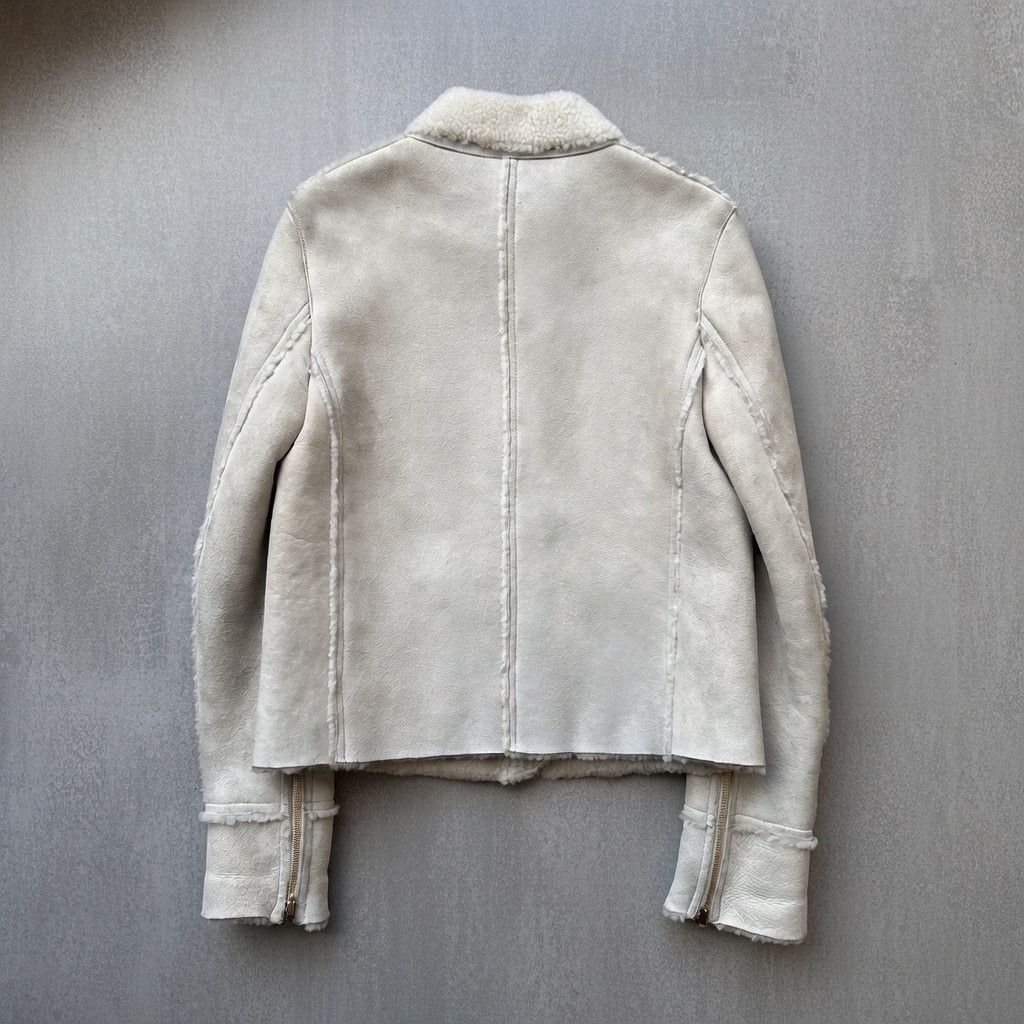 Gucci Gucci by Tom Ford Shearling Moto Jacket Size M / US 6-8 / IT 42-44 - 5 Thumbnail