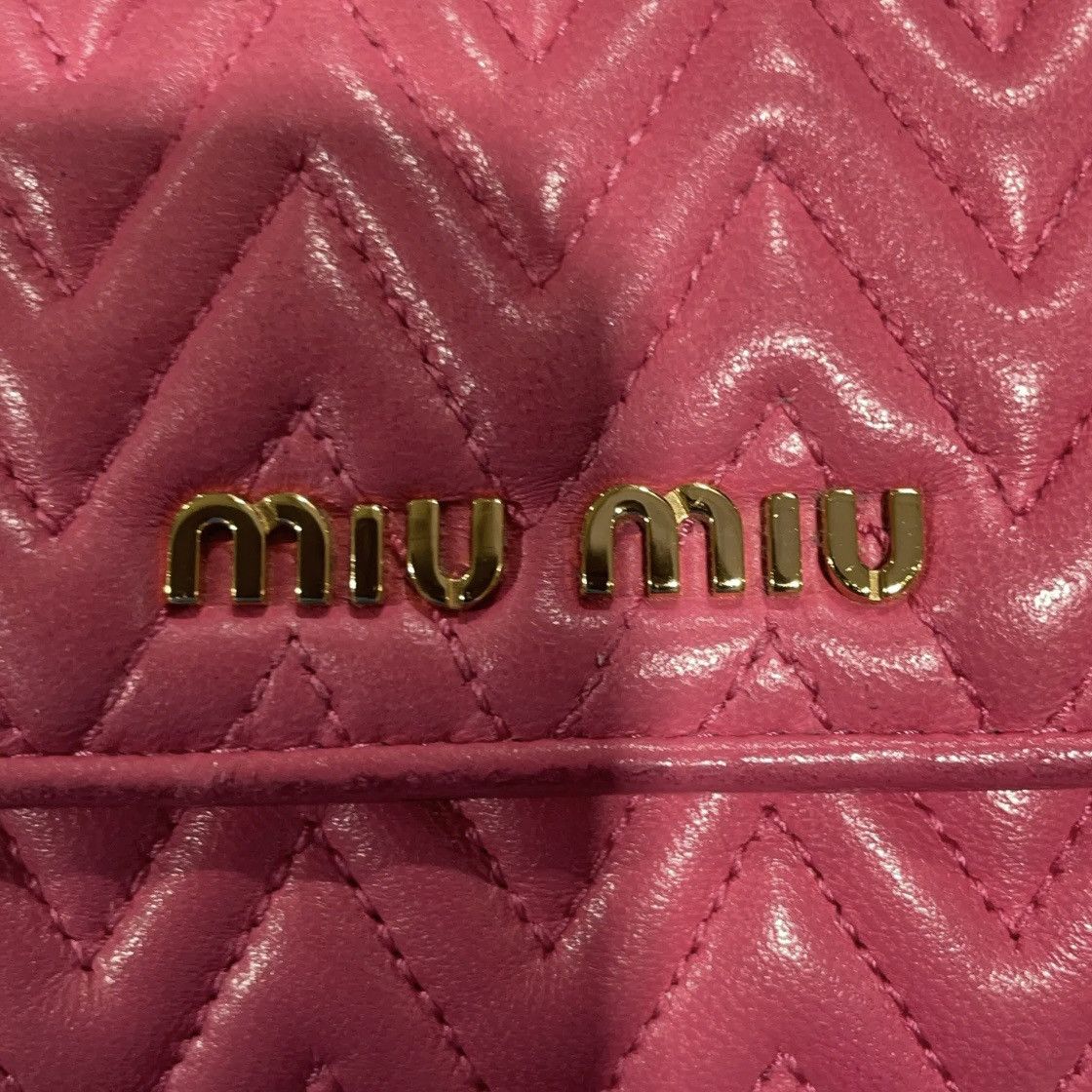Miu Miu Miu Miu Pink wallet Size ONE SIZE - 3 Thumbnail