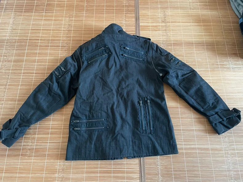 Number (N)ine Number (N)ine04 Military deconstructed zipper jacket 2503-N Size US M / EU 48-50 / 2 - 3 Thumbnail