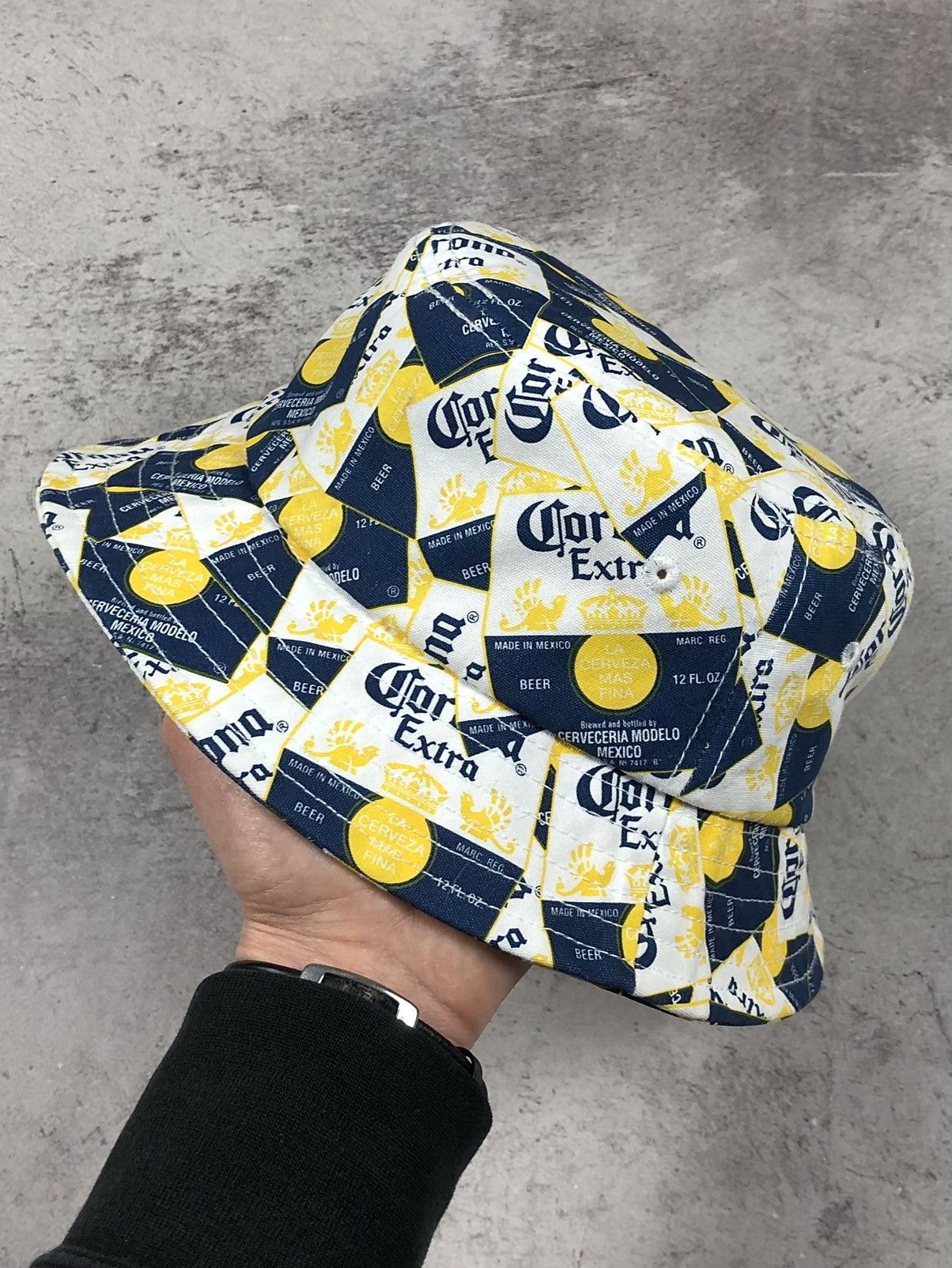 Vintage Y2K Corona Extra Beer AOP All Over Print Summer Bucket Hat Size ONE SIZE - 1 Thumbnail