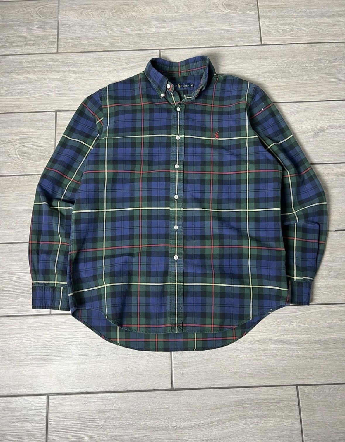 Polo Ralph Lauren RARE RALPH LAUREN LABEL SHIRT BUTTON UP MULTICOLOR Size US M / EU 48-50 / 2 - 4 Thumbnail