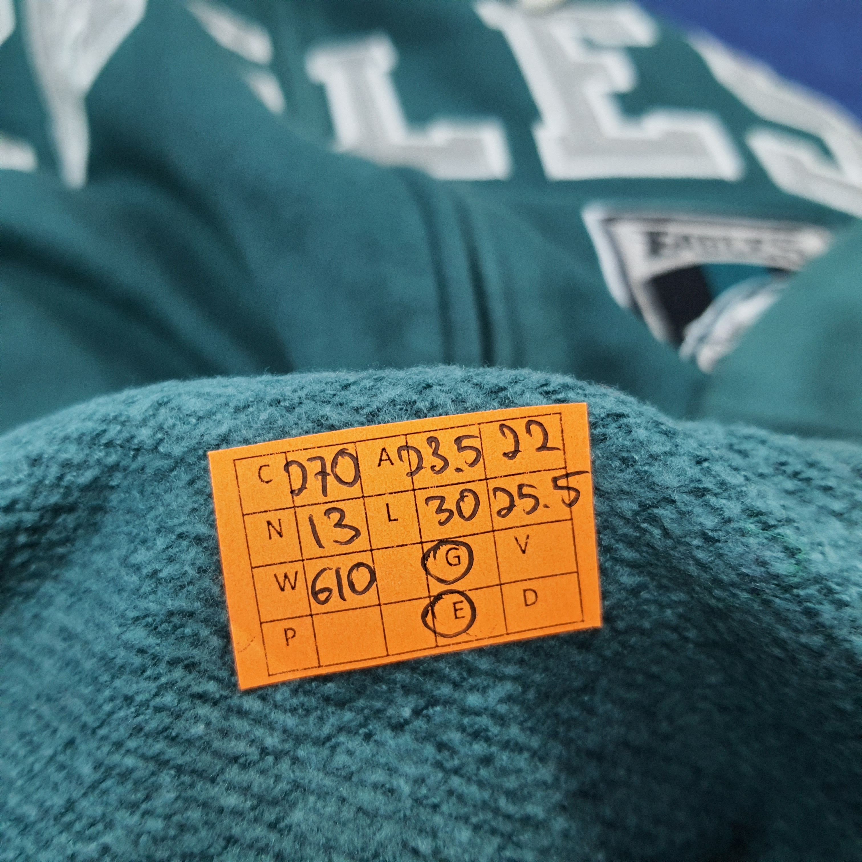 NFL Vintage NFL Eagles Sports Team Zipper Hoodie C270N13 Size US L / EU 52-54 / 3 - 12 Thumbnail