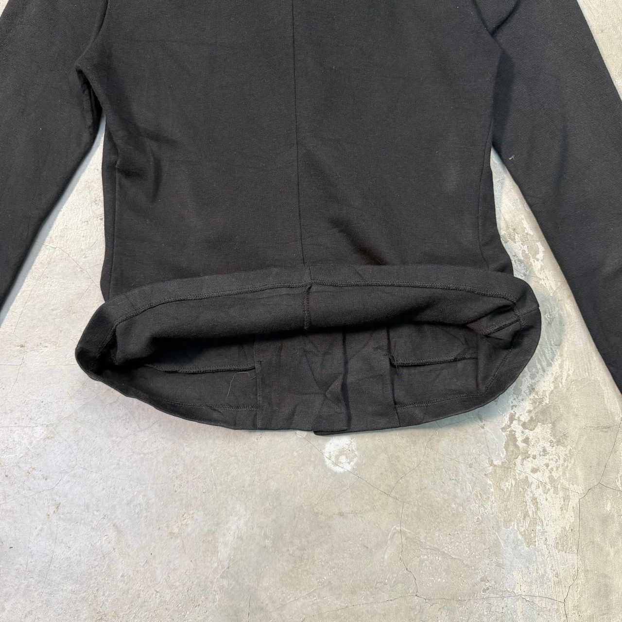 agnes b. AGNES B. Cardigan Black Cotton Fleece Size XS / US 0-2 / IT 36-38 - 5 Thumbnail