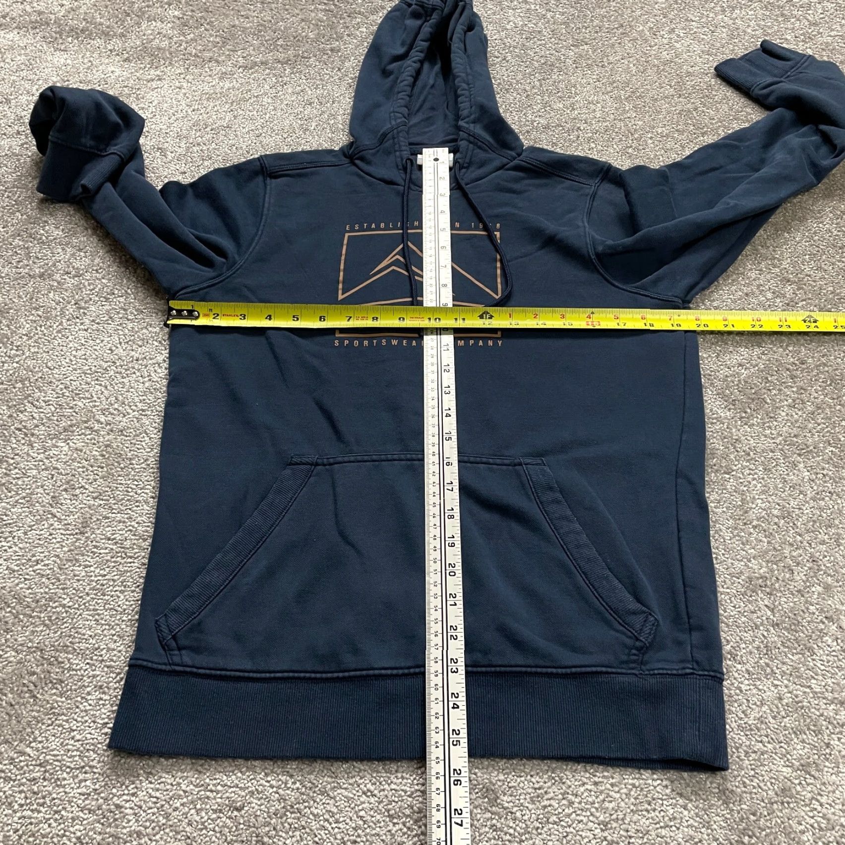 Vintage Columbia Hoodie Sweatshirt Womens XS Navy Blue Graphic Pullover Jacket Casual Size XS / US 0-2 / IT 36-38 - 7 Thumbnail