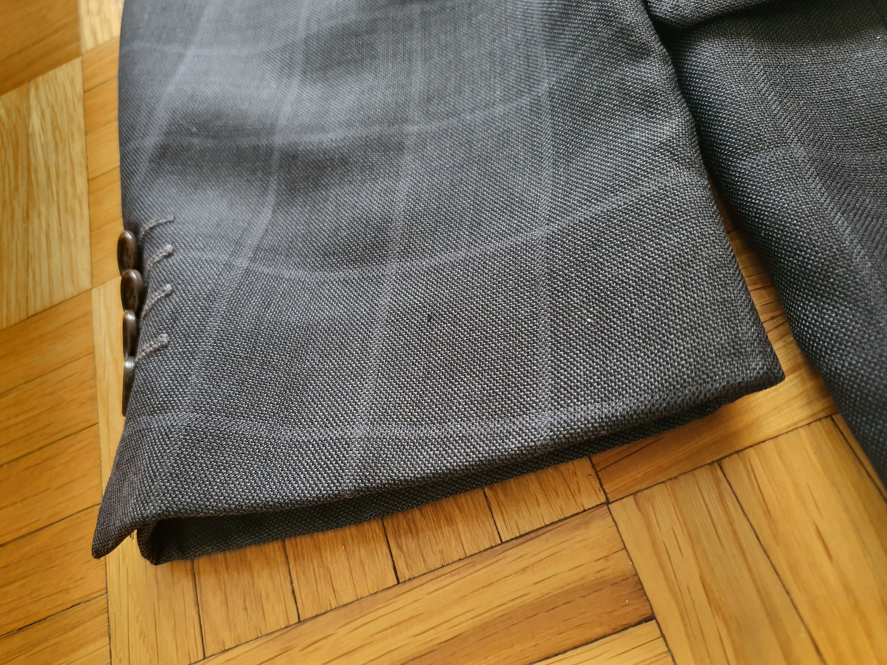 Balmain Vintage Blazer Sports Coat Jacket - Windowpane Size 46R - 10 Thumbnail