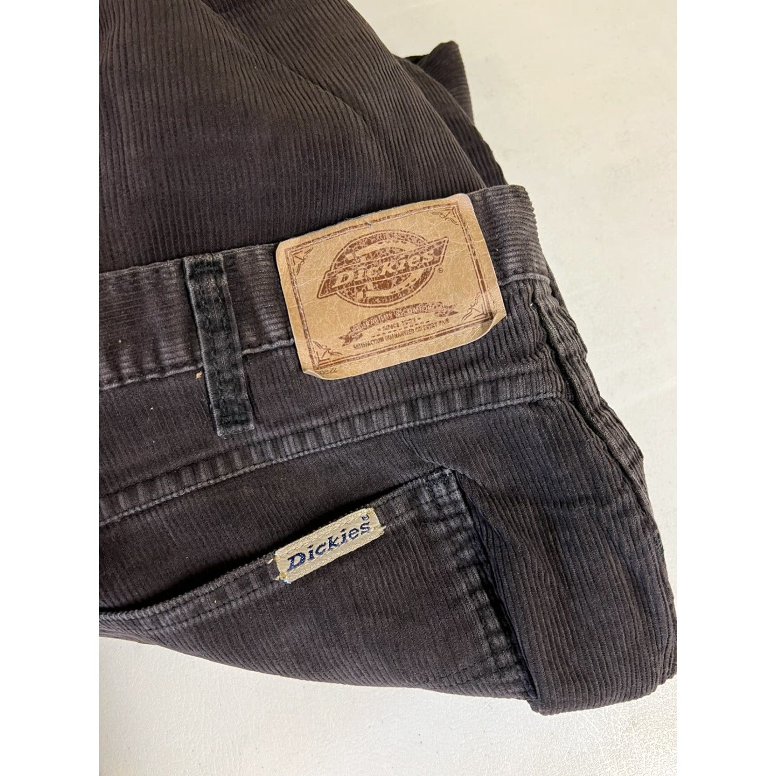 Dickies VINTAGE Dickies Pants Mens 38 Brown Corduroy Chinos Cotton Pocket 38x30 Size US 38 / EU 54 - 3 Thumbnail