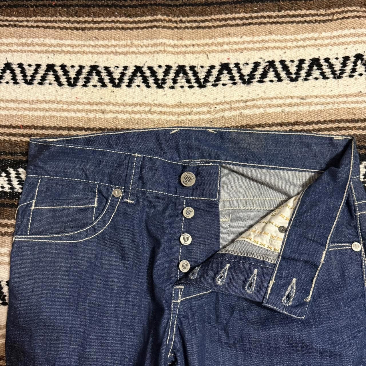 True Religion Vintage True Religion Style William Rast Y2K Denim Jeans Size US 34 / EU 50 - 3 Thumbnail