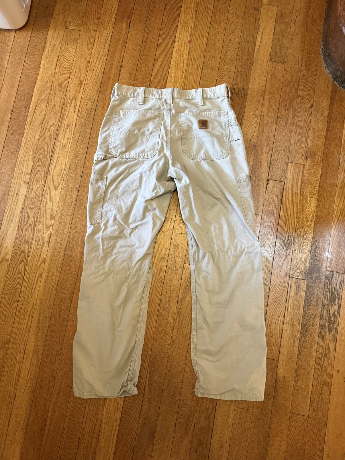 Carhartt Beige Carhartt Carpenter Pants Size US 32 / EU 48 - 4 Thumbnail