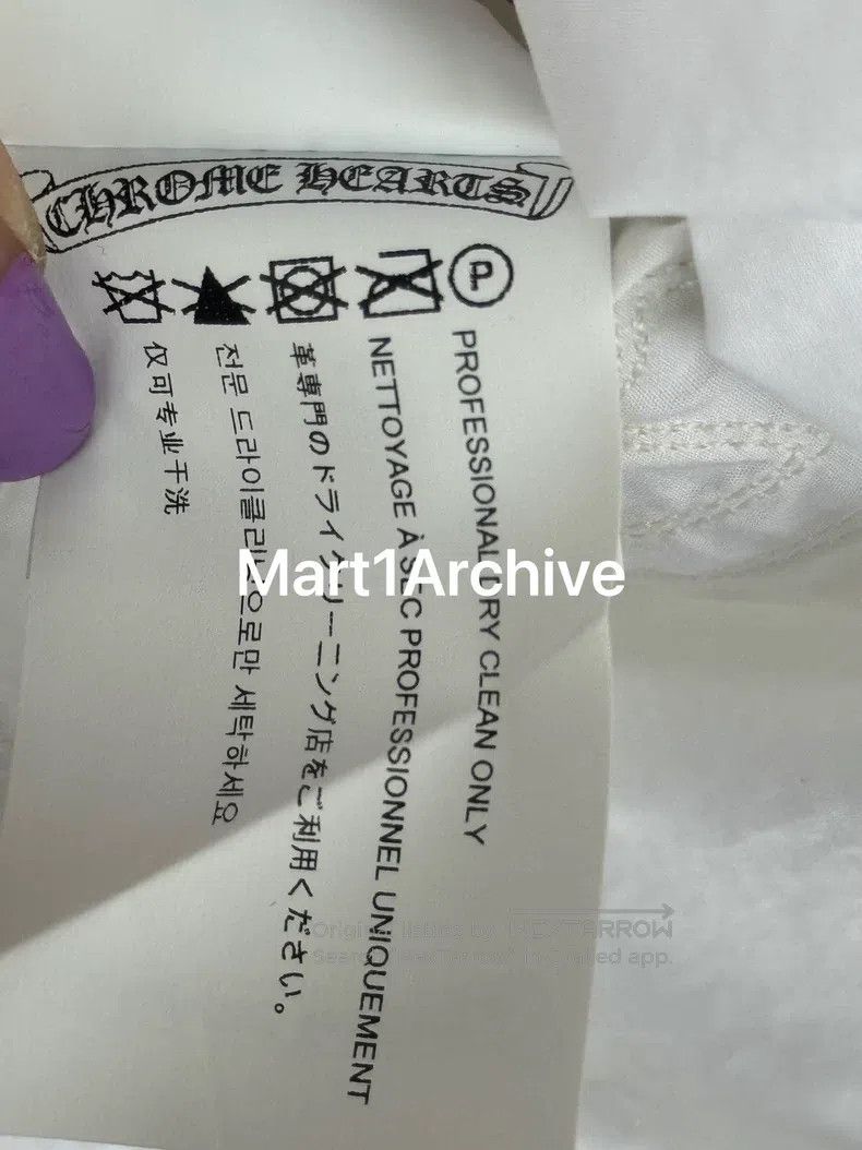 Chrome Hearts CHROME HEARTS Leather Patch Bat-wing Sleeve Oversized Shir Size US M / EU 48-50 / 2 - 9 Thumbnail