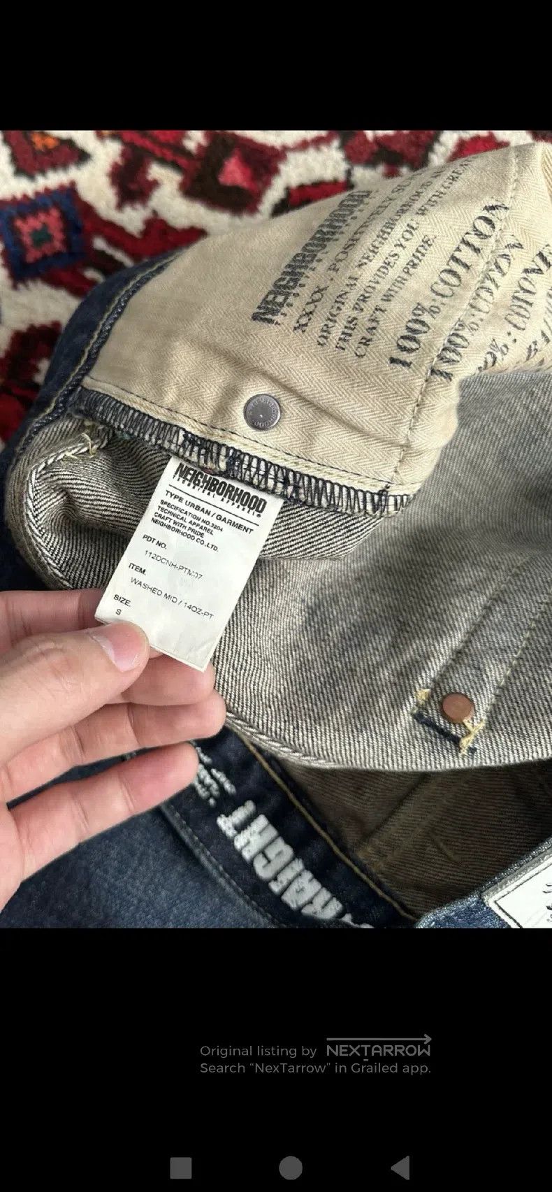 Neighborhood Neighborhood size S Washed Denim Pants Size US 27 - 6 Thumbnail