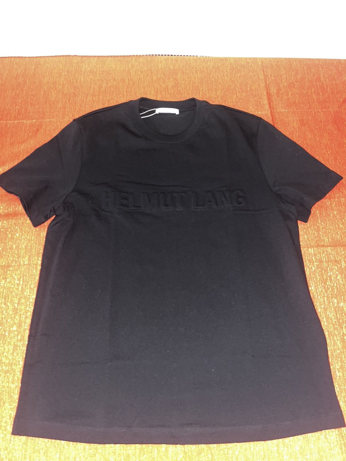 Helmut Lang Helmut Lang Embossed T-Shirt Sz XL Size US XL / EU 56 / 4 - 9 Thumbnail