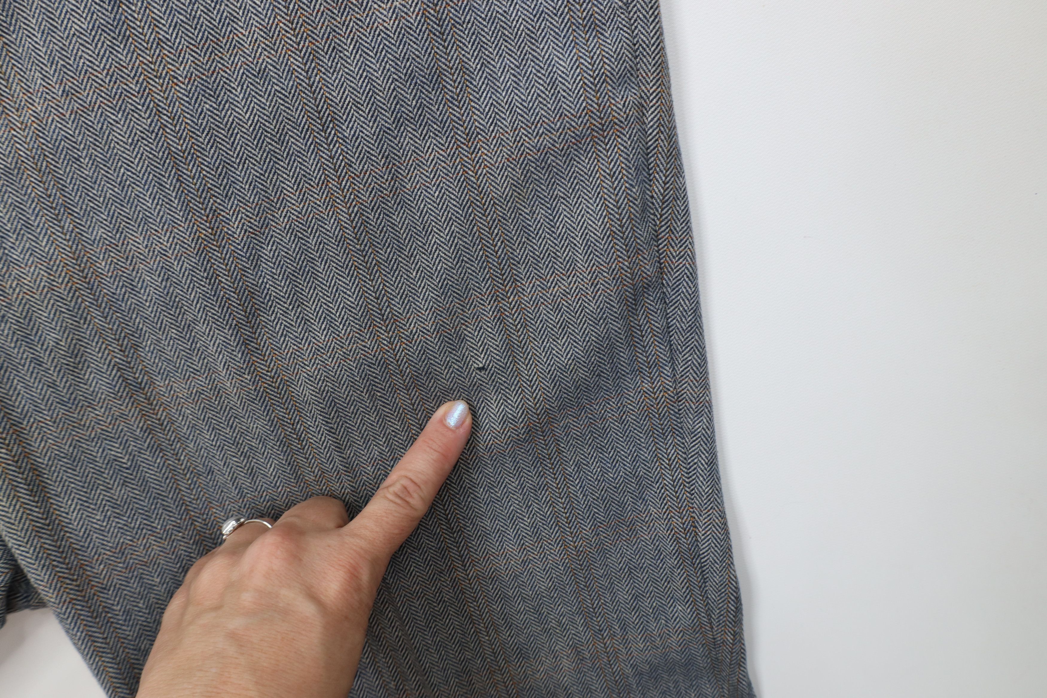 Vintage Vintage 60s 70s Streetwear Herringbone Bell Bottoms Pants Size US 38 / EU 54 - 6 Thumbnail