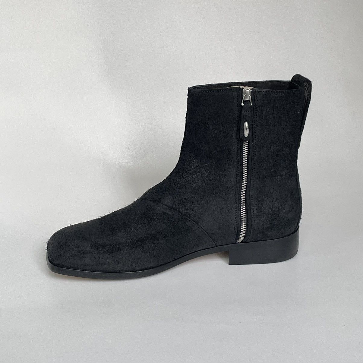 Our Legacy Waxed Suede ‘Michaelis’ Square Toe Boots Size US 13 / EU 46 - 8 Thumbnail
