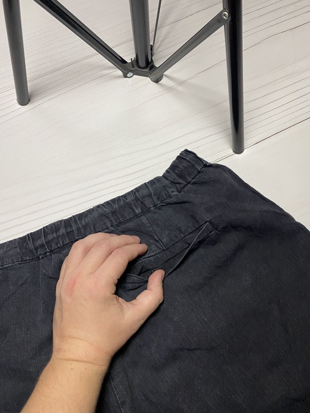 Dries Van Noten Dries Van Noten linen designer cropped pants Size 26" / US 2 / IT 38 - 16 Thumbnail