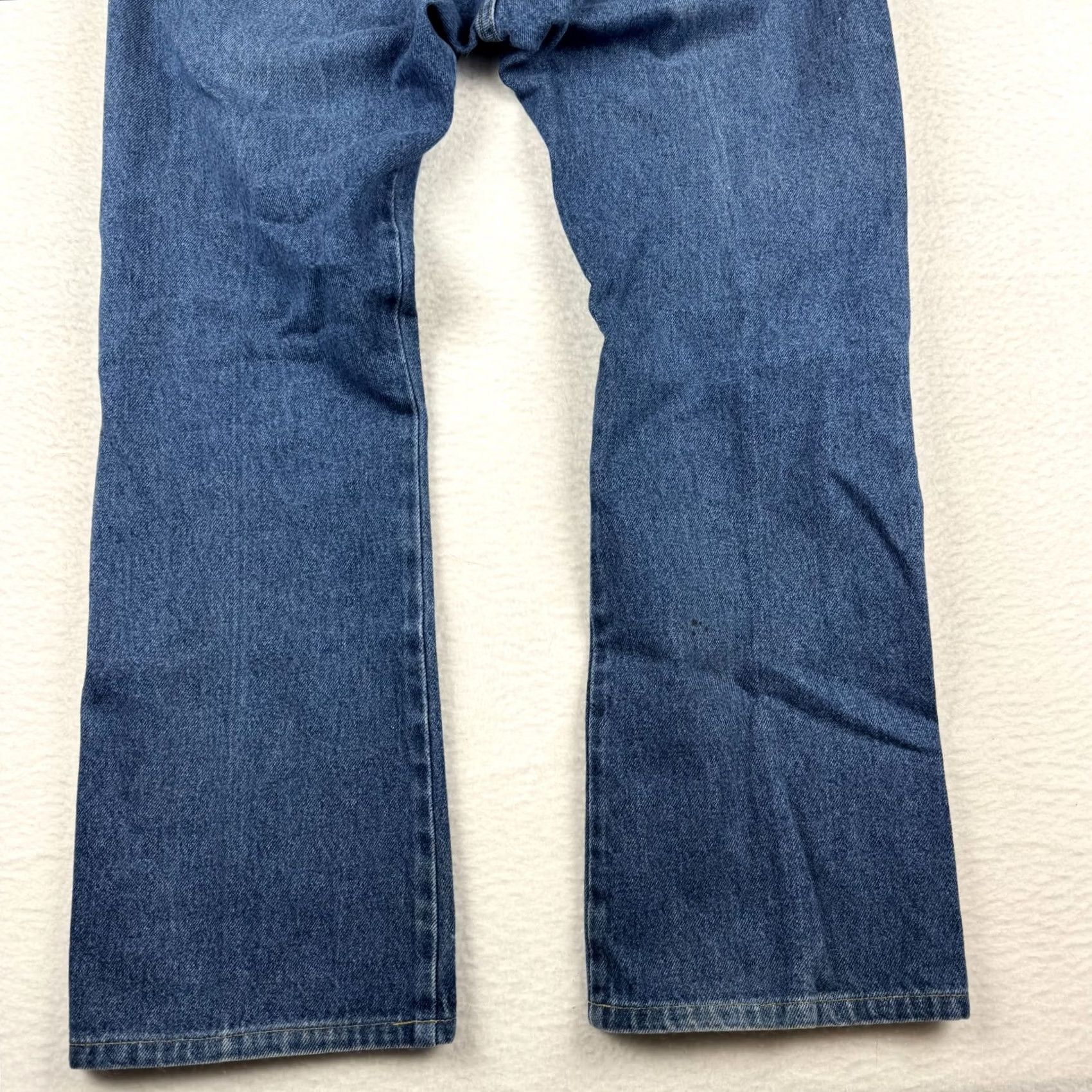 Levi's VINTAGE Levi's 517 Denim Jeans Bootcut 32x30 34x32 Faded Western Mens Jeans Regular Blue 5-Pocket 30 Inseam Size US 32 / EU 48 - 7 Thumbnail