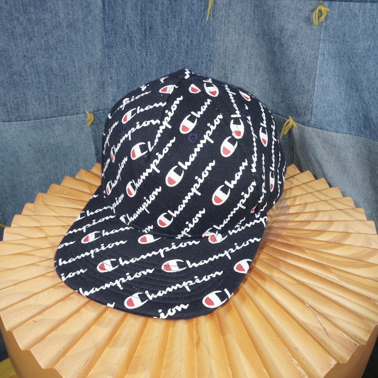 Champion OSFA - Champion script spell out AOP repeat essential hat Size ONE SIZE - 2 Thumbnail
