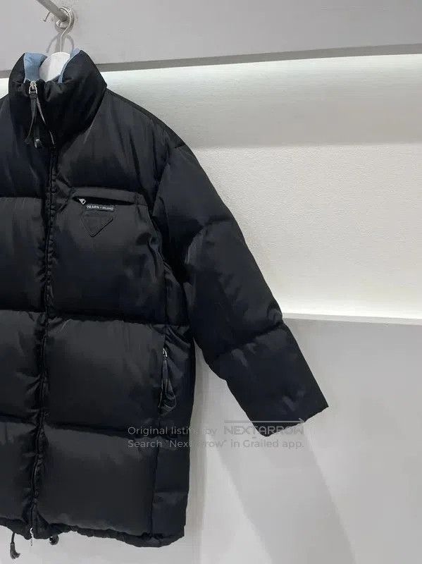 Other Prada Classic Black Long Puffer Jacket. Size US M / EU 48-50 / 2 - 4 Thumbnail