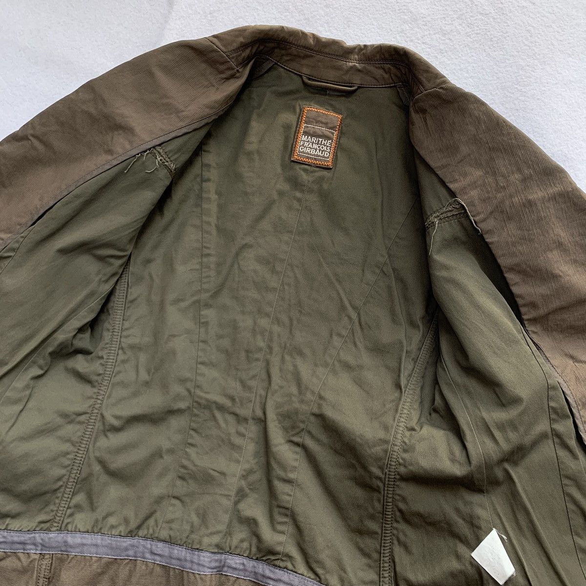 Marithe + Francois Girbaud Marithe Francois Girbaud Deconstructed Military Coat Size M / US 6-8 / IT 42-44 - 7 Thumbnail