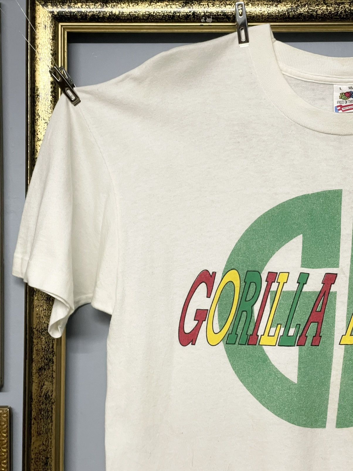 Vintage Vintage Og 90s Gorrila Biscuits ‘Start Today’ Rare Find Tee Size US L / EU 52-54 / 3 - 8 Thumbnail