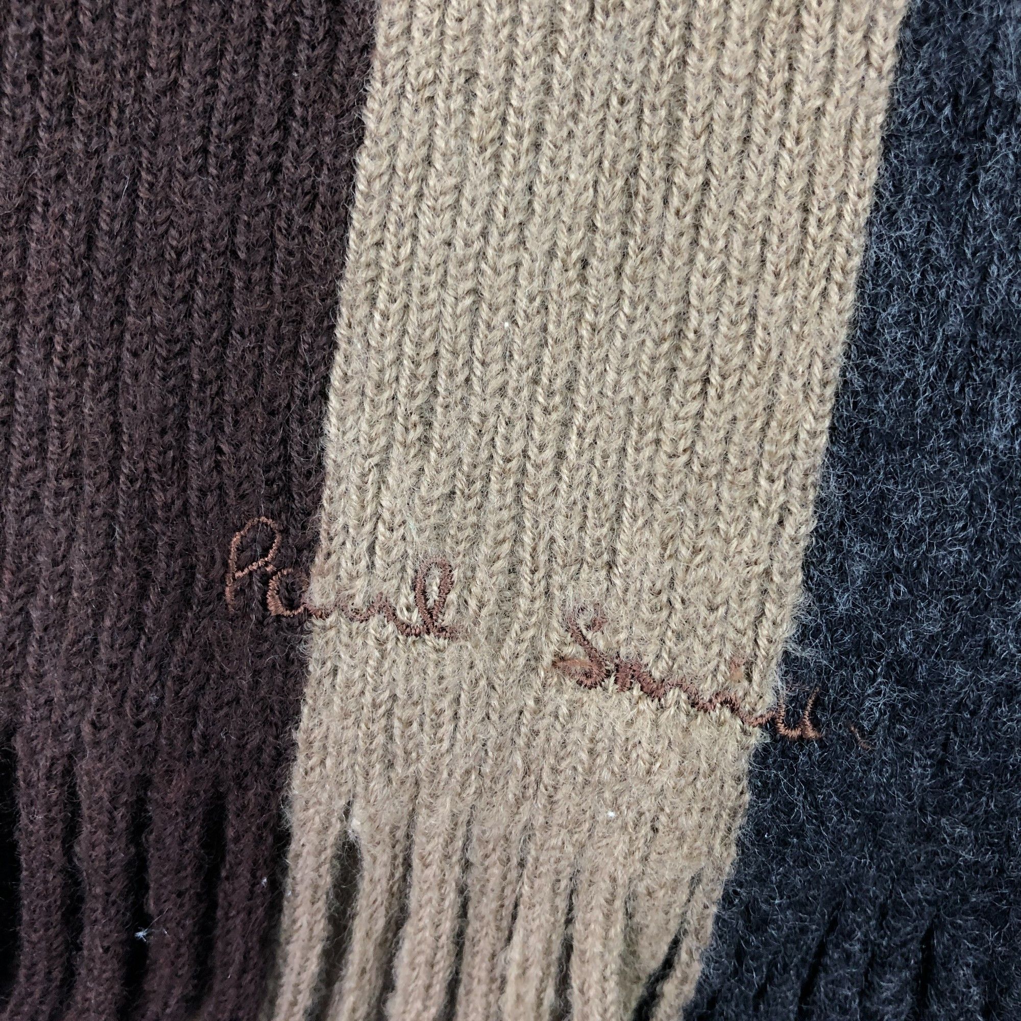Paul Smith Vintage Paul Smith Scarf Muffler Wool Knit Winter Scarves Size ONE SIZE - 4 Thumbnail
