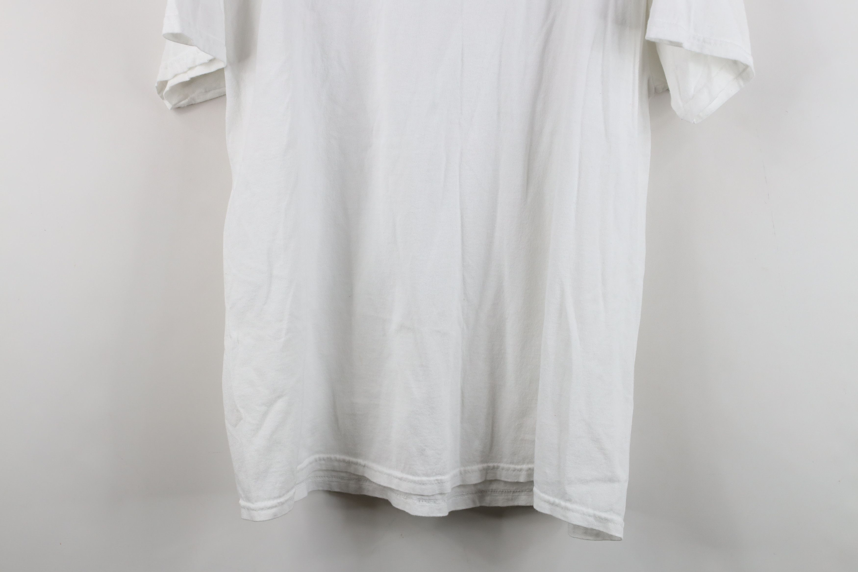 Vintage Vintage Y2K Streetwear Short Sleeve T-Shirt White Cotton Size US XL / EU 56 / 4 - 10 Thumbnail