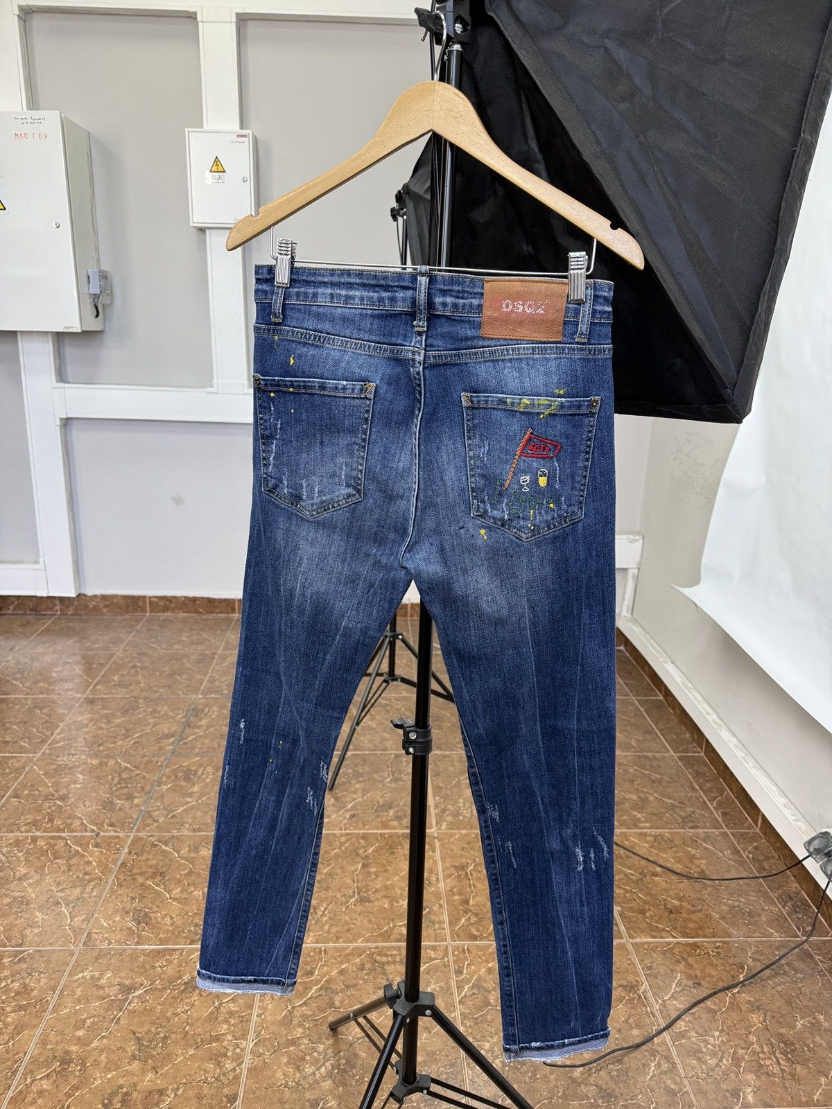Dsquared2 🇮🇹 Dsquared2 Jeans Made In Italy Rare Retro Hype Y2K Size US 30 / EU 46 - 2 Thumbnail