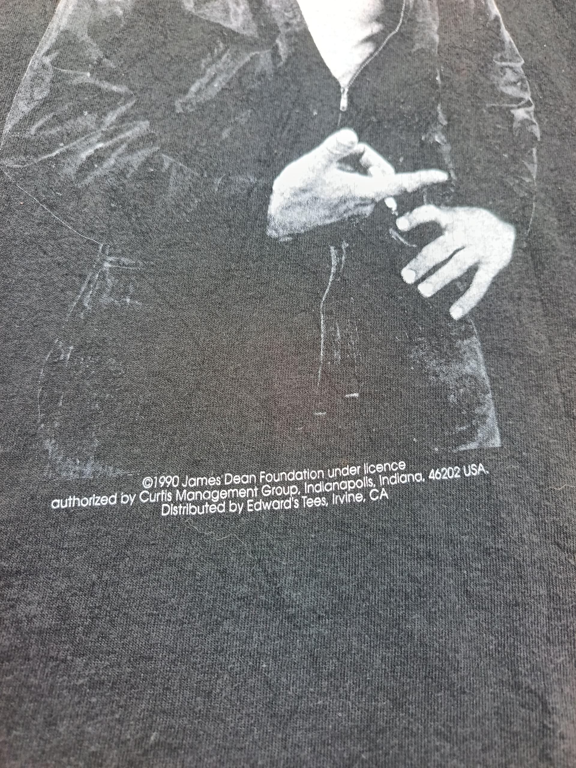 Band Tees × Vintage Vintage James Dean 1990 tshirt Size US S / EU 44-46 / 1 - 4 Thumbnail